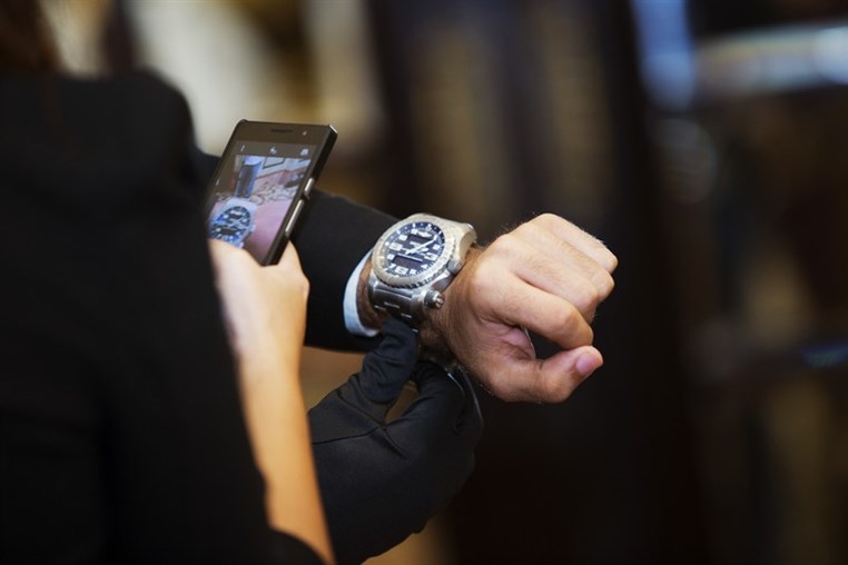The Breitling Emergency: Worlds first wristwatch with a built-in personal locator beacon launched in Lebanon